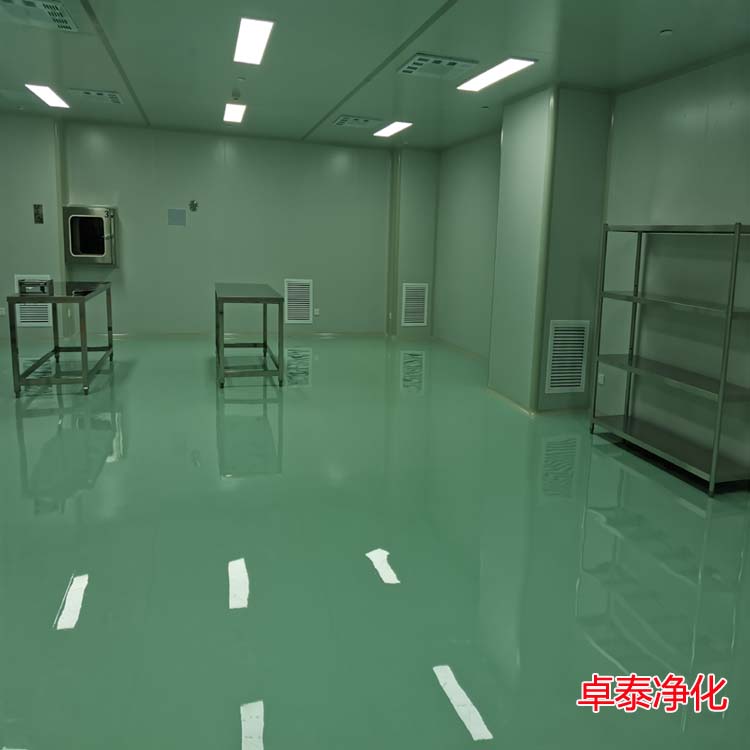 新泉醫療萬級凈化車間施工案例、卓泰凈化公司承建